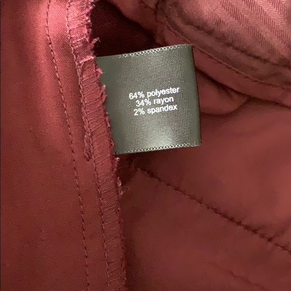 Maroon Drew Fit pants - Picture 4 of 4